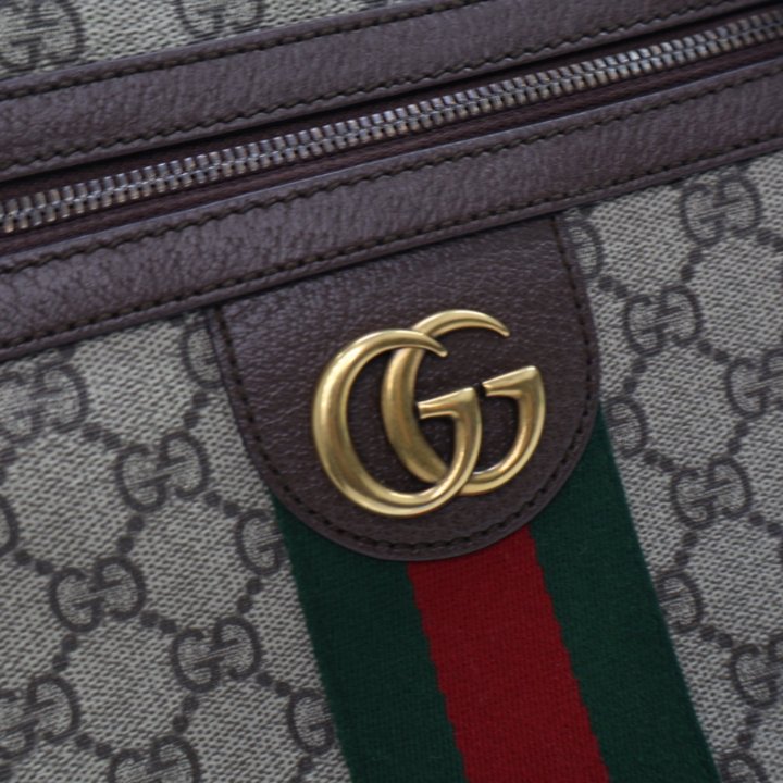 GUCCI × LA Angels™ ボディバッグ GUCCI Gucci LA Angels GG Canvas Body Bag GG Canvas Beige Unisex