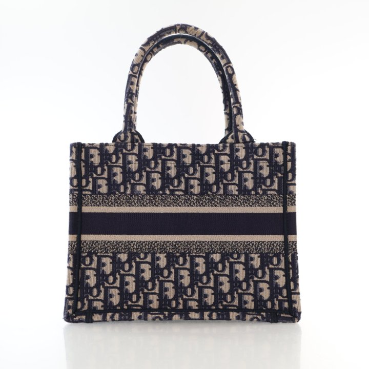 【上品なデニムブルー♡】DIOR Book Tote バッグ スモール Christian Dior ディオール バッグ レディース ブランド トート