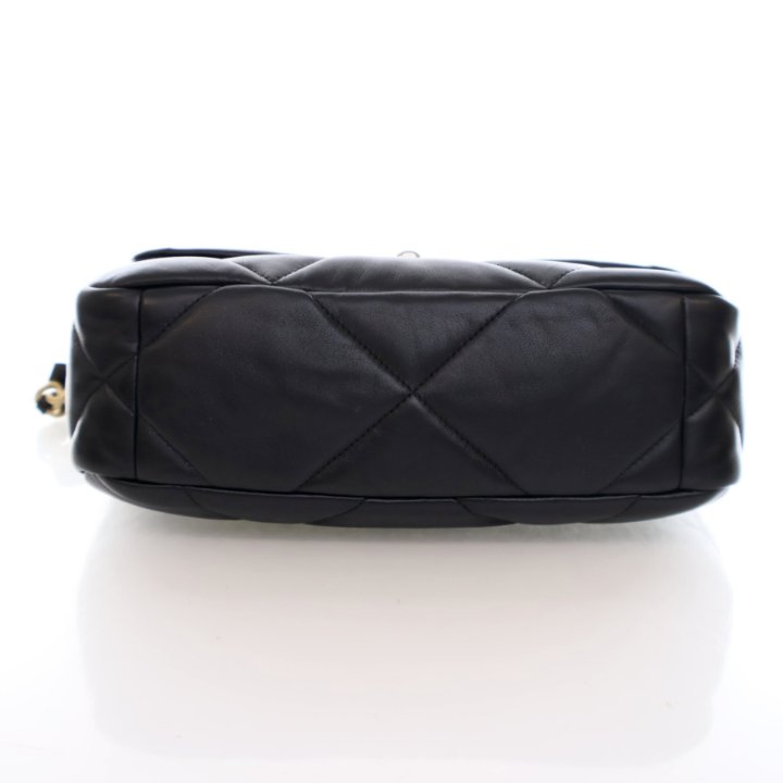 Chanel 19 Flap Small Black Lambskin - Luxe Du Jour
