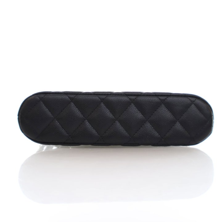 ★TOUT Y EST★ Caviar Embo Clutch Black 22EBCH05 Chanel Clutch On Chain Black Caviar - Luxe Du Jour