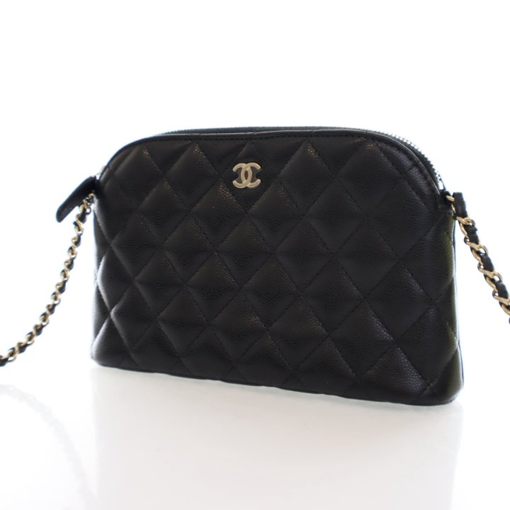 Chanel Clutch On Chain Black Caviar - Luxe Du Jour