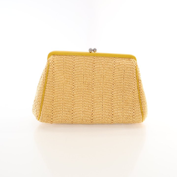 Diorディオール★ POUCH★縦型ポーチ★イエロー 【ランク：A】 多色♪【収納力☆】LADY DIOR チェーンポーチ (Dior/クラッチ