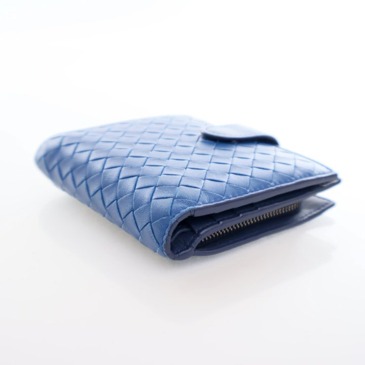 Bottega Veneta Intrecciato Nappa Compact Wallet - Luxe Du Jour