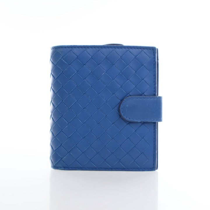 24PF new/BOTTEGA VENETA スモールデニムウォレット Wallet Blue 24PF new/BOTTEGA VENETA スモールデニムウォレット Wallet Blue