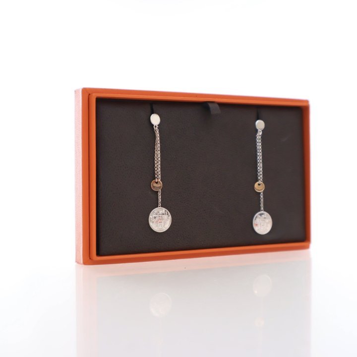 （HERMES）Ex-Libris earrings Hermès Ex-Libris earrings | Hermès Canada