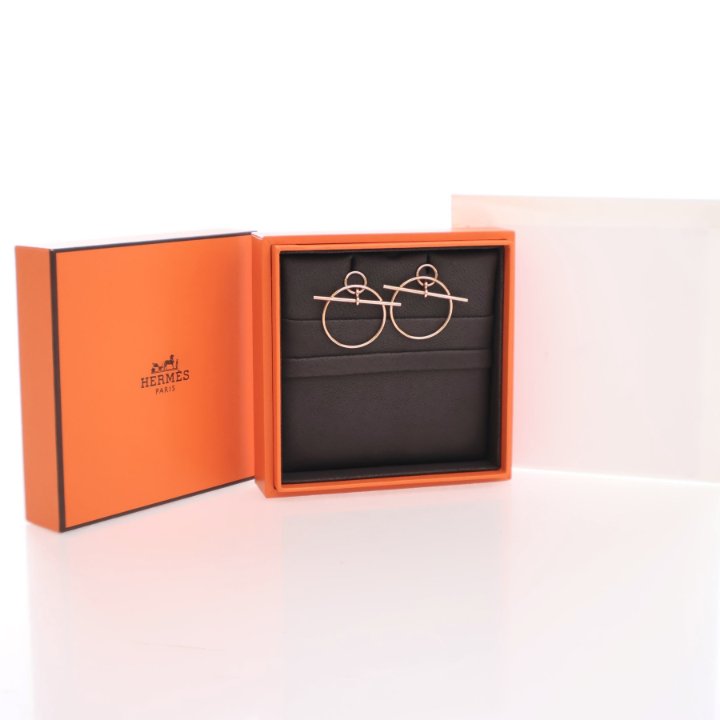 Hermes Loop Earrings - Luxe Du Jour