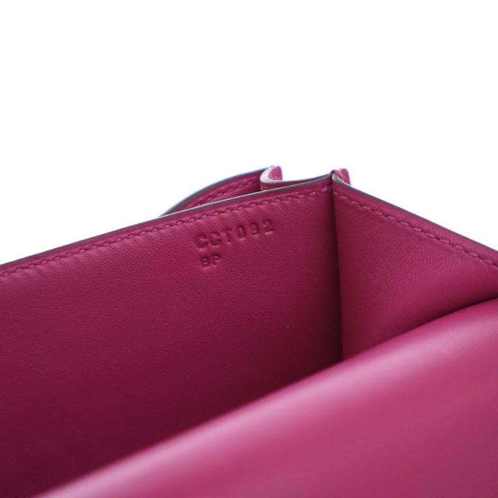 Hermes Constance 18 Rose Pourpre Evercolor - Luxe Du Jour