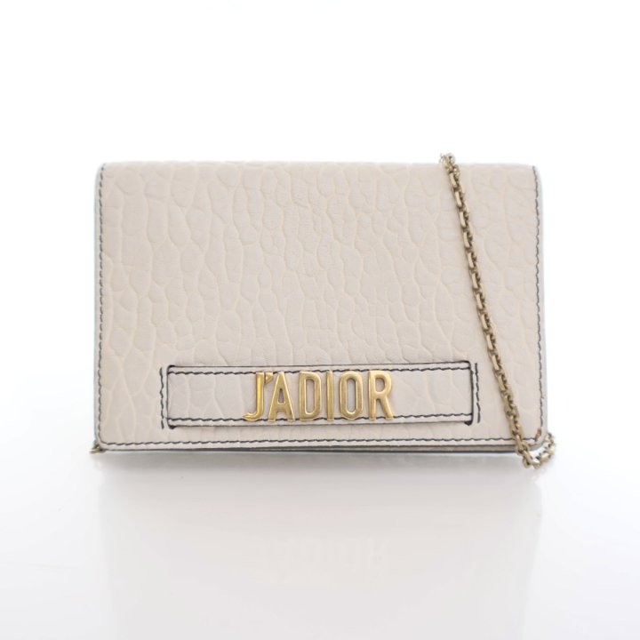 Dior Canyon Grained lambskin J'Adior Wallet On Chain (WOC