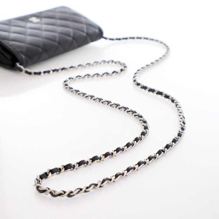 Chanel Wallet On Chain (WOC) Black Caviar - Luxe Du Jour