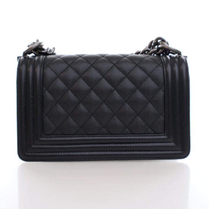 ショルダーバッグ・ポシェット × ヴィンテージ(中古) Chanel Caviar Boy Bag Mini Chanel Boy Small Caviar Black | SACLÀB