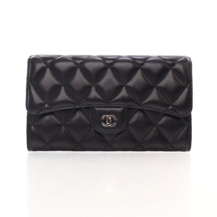 Chanel Long Tri-Fold Flap Wallet - Luxe Du Jour