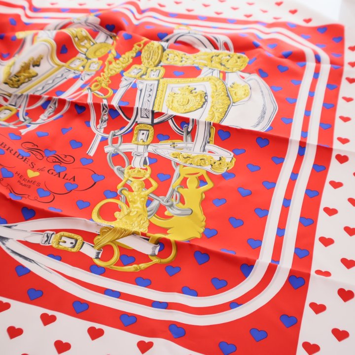 Hermes Brides De Gala Love Silk Scarf - Luxe Du Jour