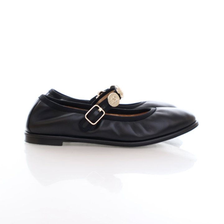 Chanel Charm Mary Janes Sz 37 - Luxe Du Jour