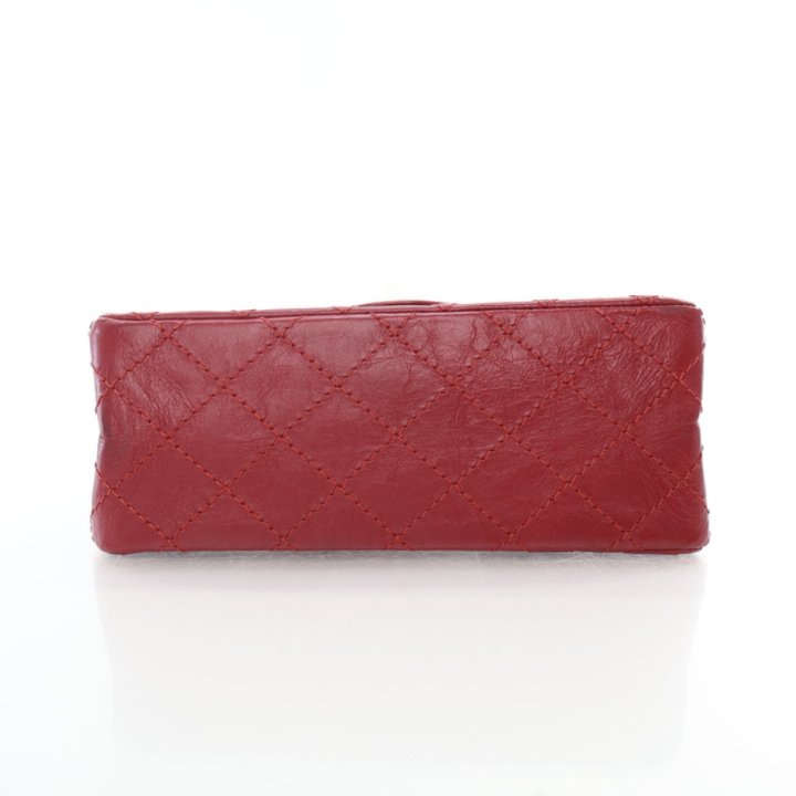 Chanel Mini Red Aged Calfskin Reissue 2.55 Flap Bag 224