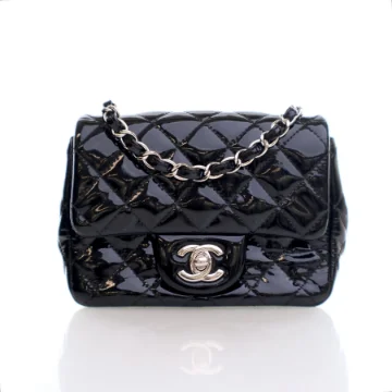 Chanel Mini Square Black Patent