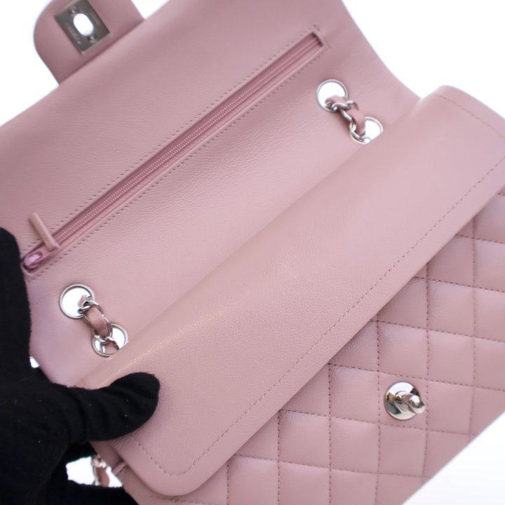Chanel Classic Flap Medium Pink Caviar - Luxe Du Jour