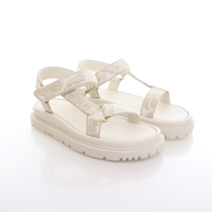 Dior D-Wave Sandals Sz 37 - Luxe Du Jour Dior D-Wave Sandals Sz 37 - Luxe Du Jour