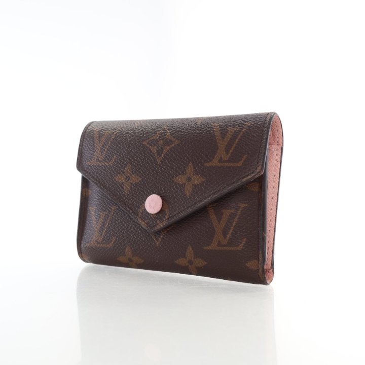 送料込◆希少品【LOUIS VUITTON】Victorine Wallet Bicolor Eden Victorine Wallet Bicolor Monogram Empreinte Leather - Women