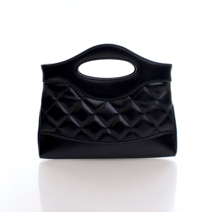 Chanel Mini 31 Black Calfskin - Luxe Du Jour