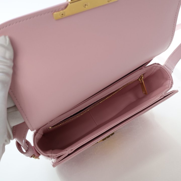 【VIP価格】CILINE Josephine Teen In Pelle Bag TEEN CELINE JOSEPHINE bag IN PATENT CALFSKIN - BLACK | CELINE