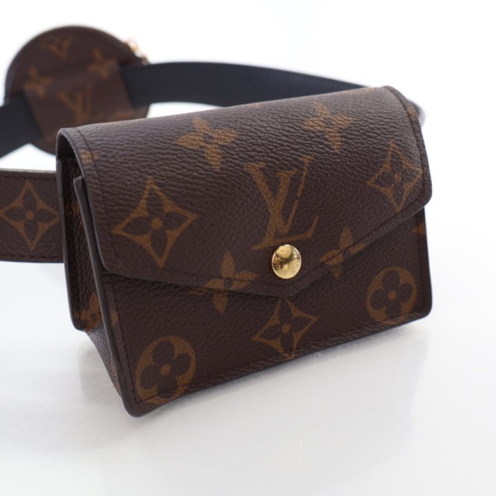 Louis Vuitton Monogram Daily Multi Pocket Belt Sz 80 - Luxe