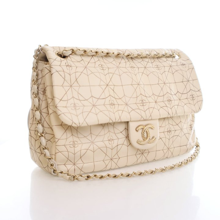Chanel Paris-Moscou Calfskin Classic Single Flap Bag - Luxe
