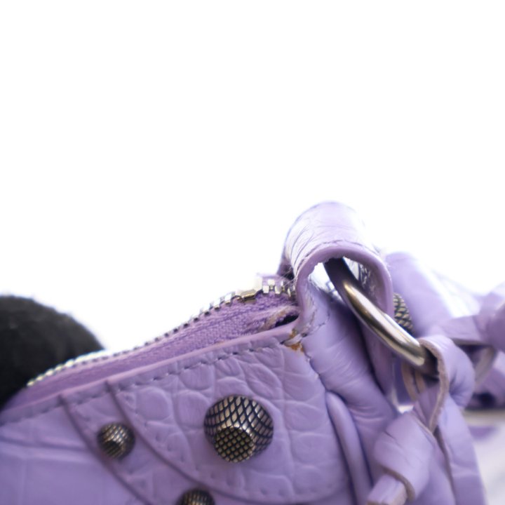 【送料&関税込】Balenciaga Light Purple Leather Le Cagole S Balenciaga Le Cagole S Leather Shoulder Bag | Purple | FARFETCH