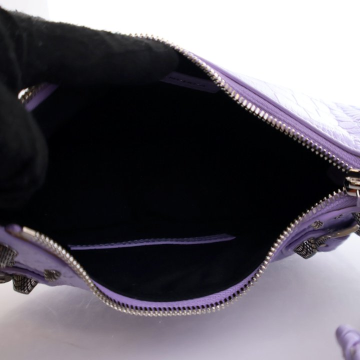 Balenciaga Embossed Crocodile Le Cagole XS - Luxe Du Jour