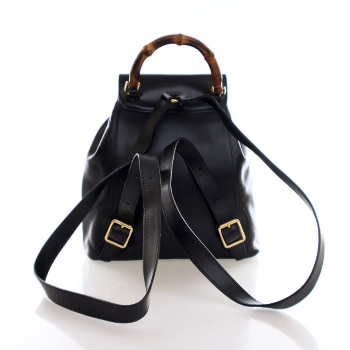 Gucci Vintage Bamboo Backpack - Luxe Du Jour