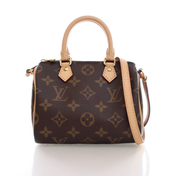 【SALE】LOUIS VUITTON/SPEEDY NANO BAG/monogram/ストラップ付 Nano Speedy Monogram - Women - Handbags | LOUIS VUITTON ®