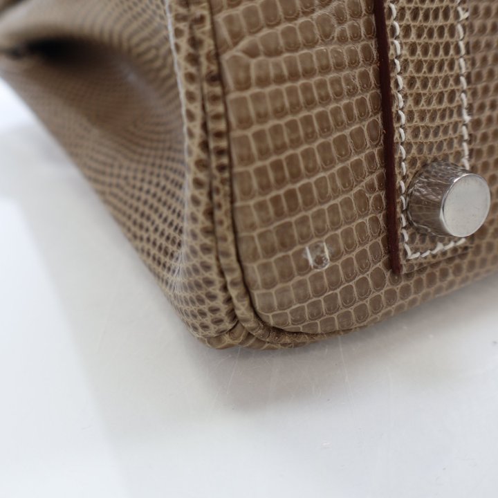 Hermes Ficelle Lizard Birkin 25 - Luxe Du Jour
