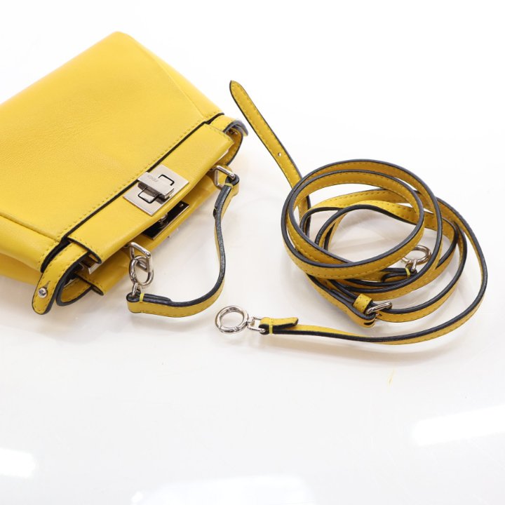 Fendi Micro Calfskin Peekaboo - Luxe Du Jour