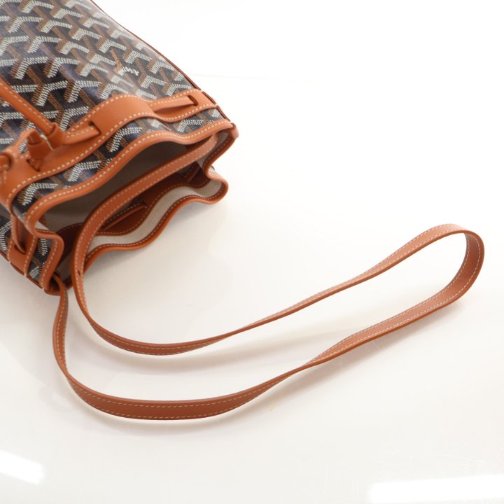 希少【GOYARD】ゴールデンブラウン PETIT FLOT バケットバック 希少【GOYARD】ゴールデンブラウン PETIT FLOT バケットバック