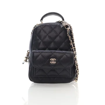 Chanel Mini Backpack Black Caviar