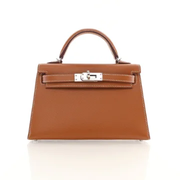 Hermes Gold Epsom Mini Kelly 20