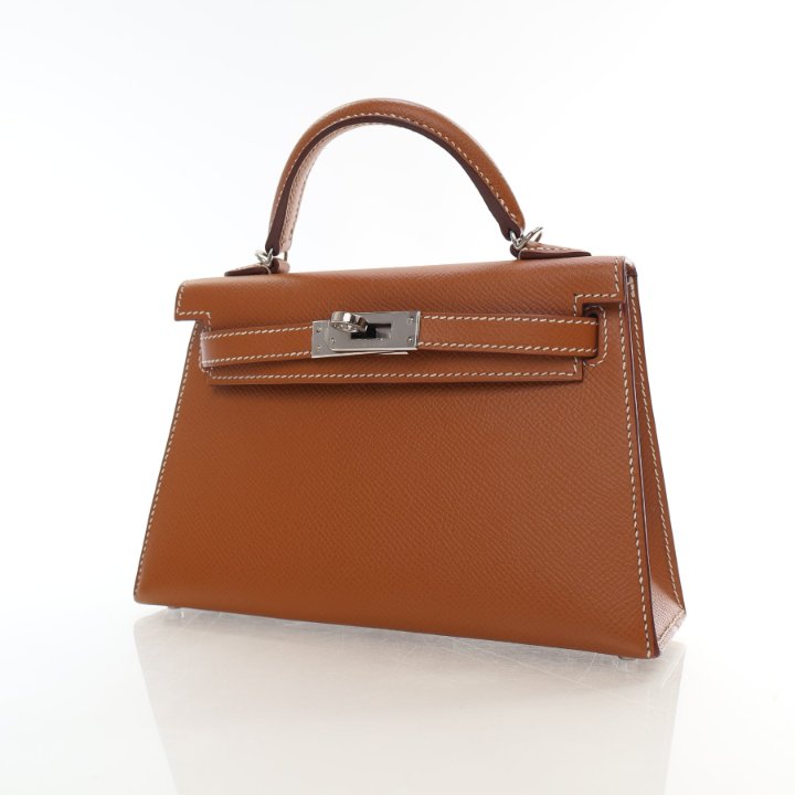 Hermes Gold Epsom Mini Kelly 20 Luxe Du Jour