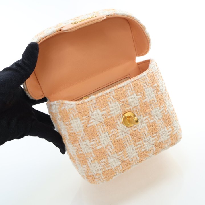 ショルダーバッグ・ポシェット × ヴィンテージ(中古) Chanel Tweed Top Handle and Shoulder Bag s-l1200.jpg