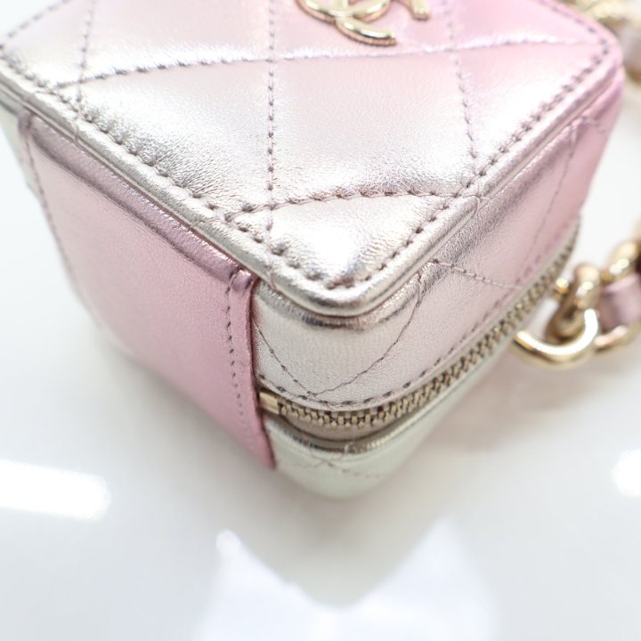 バッグ Jacquard Chain Pochette nude pink 837742_AAET8_6823_001_064_0000