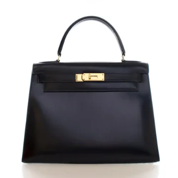 Hermes Black Box Vintage Kelly 28