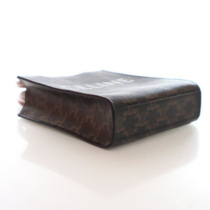 Celine Mini Triomphe Canvas Vertical Cabas - Luxe Du Jour