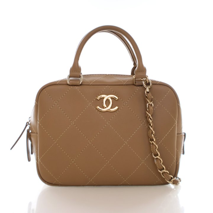 Chanel Brown Calfskin Camera Bag - Luxe Du Jour