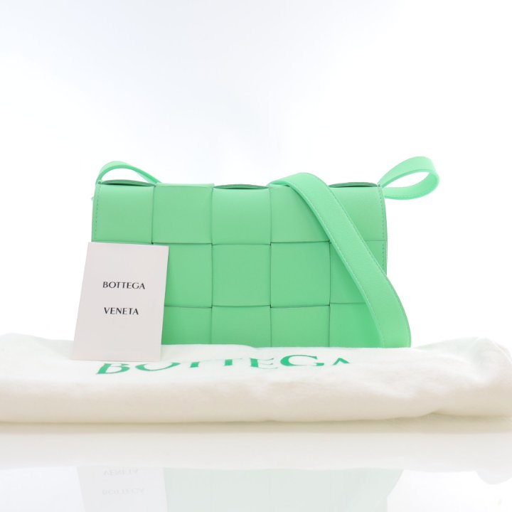 Bottega Veneta Lambskin Cassette Crossbody - Luxe Du Jour