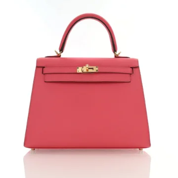 Hermes Rose Azalee Epsom Kelly 25