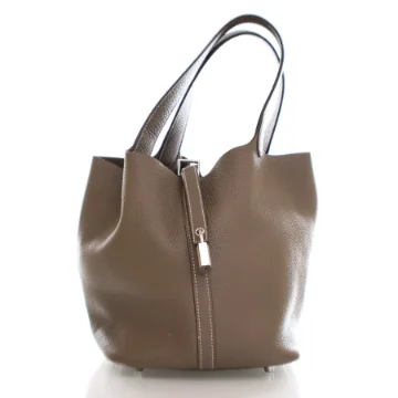 Hermes Etoupe Clemence Picotin 22