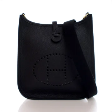 Hermes Black Clemence Evelyne 16 Amazone