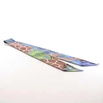 Hermes The Three Graces Silk Twilly