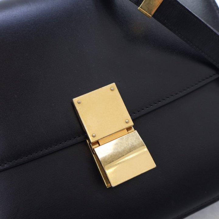 Celine Medium Smooth Calfskin Box Bag - Luxe Du Jour