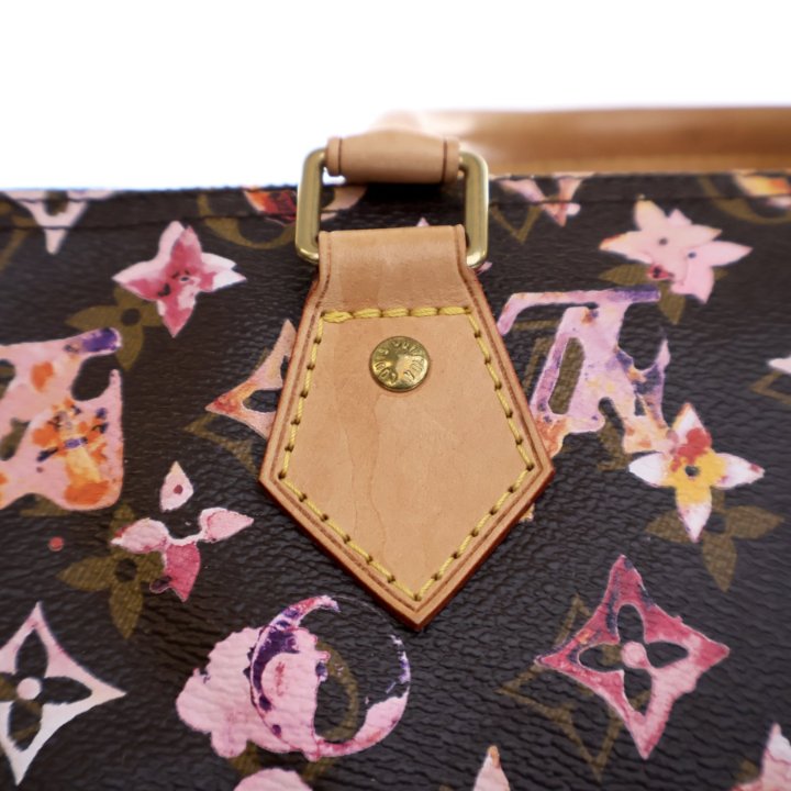【希少】 LOUIS VUITTON Aquarelle Monogram Speedy 35 Vintage Louis Vuitton Watercolor Speedy 35 - PurseBlog