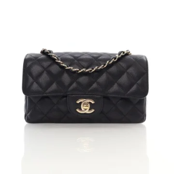 Chanel Mini Black Caviar Rectangle