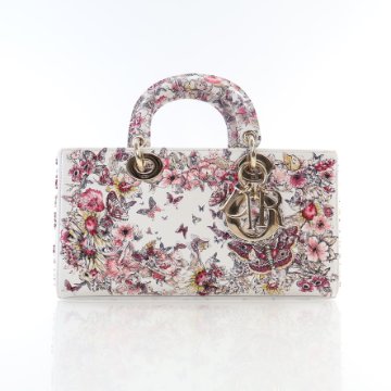 Dior Medium Embellished Calfskin Butterfly Lady D-Joy - Luxe